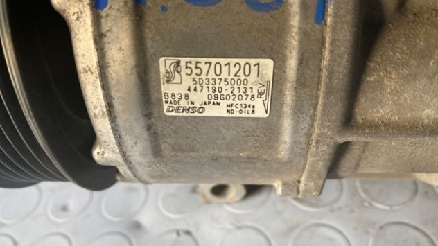 Compressore climatizzatore Fiat Grande Punto 1.9M.Jet (55701201) - Foto 5