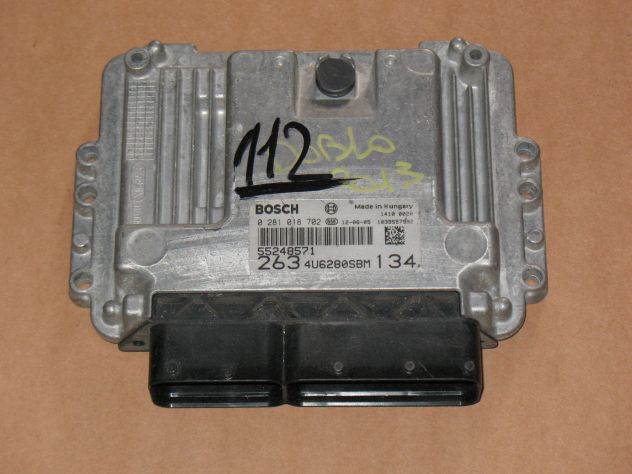 0281018702 ECU FIAT DOBLO COMBO 2.0 0281018702 0 281 018 702 EDC16C39 55248571