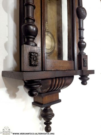 176393 Antico orologio a pendolo funzionante - Foto 5