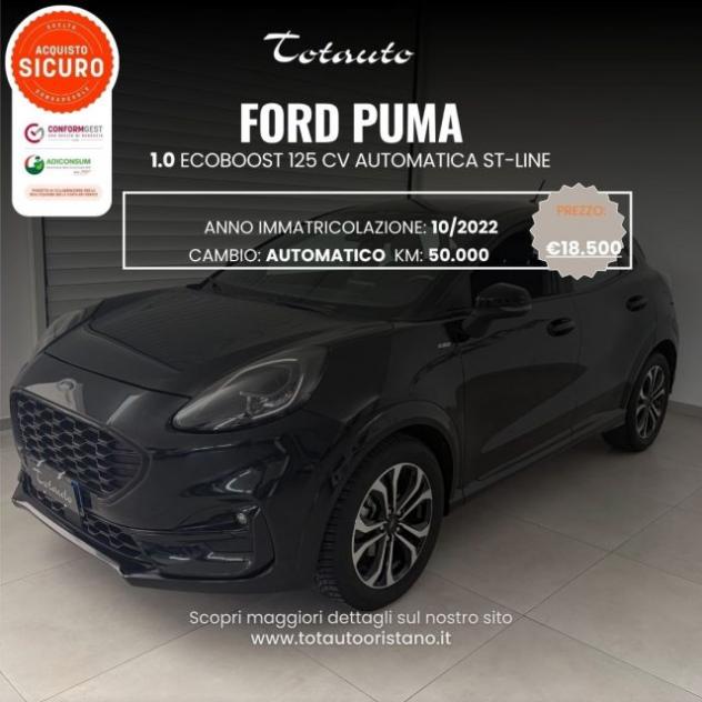 FORD Puma 1.0 EcoBoost Hybrid 125 CV S&S aut. ST-Line rif. 23874055