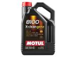 5LT MOTUL 8100 XCLEAN GEN2 5W40 Olio motore 100% sintetico per benzina e Diesel