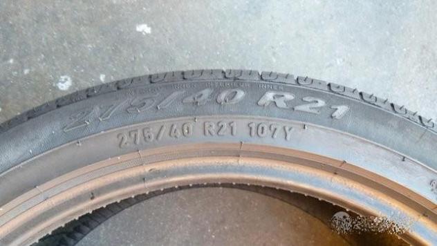 2 gomme 275 40 21 pirelli a37 - Foto 7