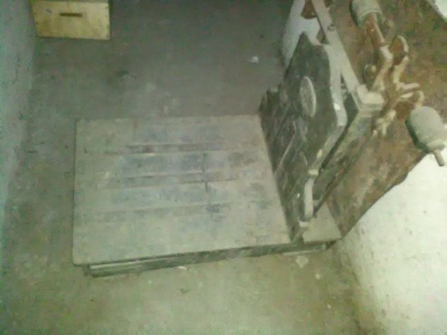 Bascula antica in legno kg.200 - Foto 4