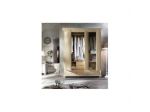 ARMADIO 3 ANTE E 3 CASSETTI  Beige provenzale profili bianco provenzale