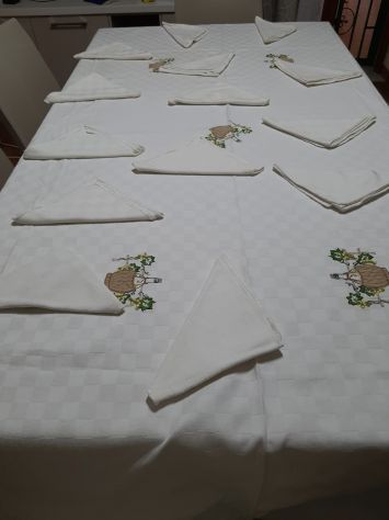 Tovaglia per 12 coperti