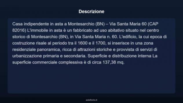 Immobile in asta di 118 m² in vendita a Montesarchio - Foto 4