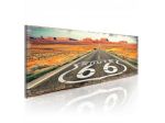 Quadro Sulla Route 66 Cm. 120x40 E 135x45 - ARREDALACASA
