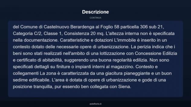 Immobile in asta di 20 m² in vendita a Castelnuovo Berardenga - Foto 7