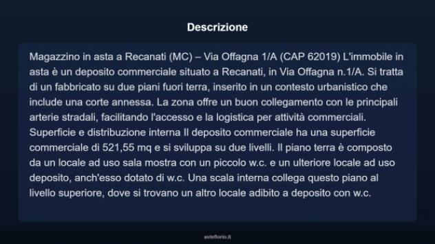 Immobile in asta di 521 m² in vendita a Recanati - Foto 10