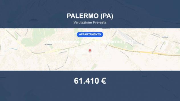 Immobile in asta di 95 m² in vendita a Palermo