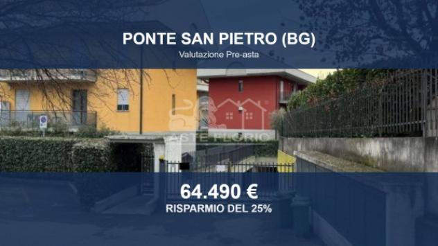 Immobile in asta di 51 m², box auto in vendita a Ponte San Pietro