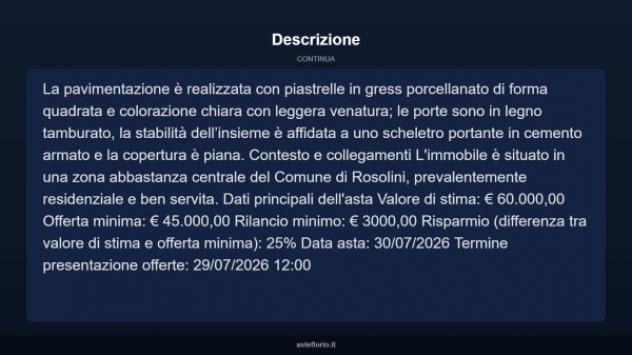 Immobile in asta di 71 m², box auto in vendita a Rosolini - Foto 17