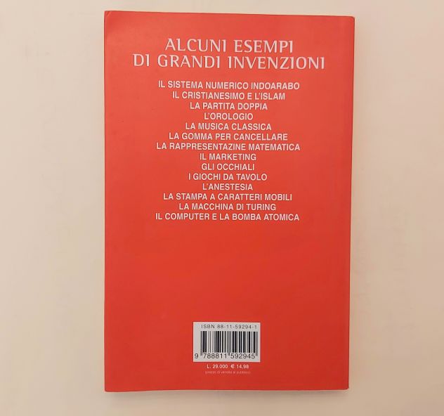 Le più grandi invenzioni degli ultimi due millenni di John Brockman 1°Ed.Garzant - Foto 5