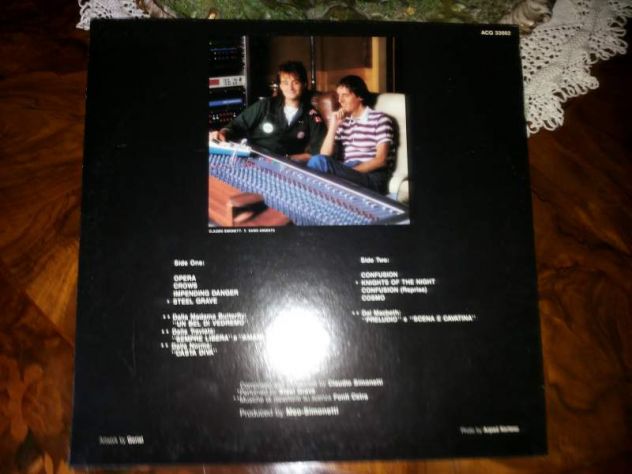 OPERA Dario Argento lp sountrack ACQ 33002 NUOVO mai suonato - Foto 2