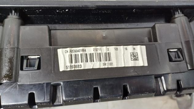 QUADRO STRUMENTI CENTRALE LIVELLI LANCIA Ypsilon 4° Serie 51893683/A2C53421804 199B1000 (1123) - Foto 2