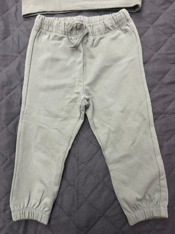 Completino Tutina Calvin Klein Taglia 9-12 Mesi/80 cm Colore Verde Salvia - Foto 3