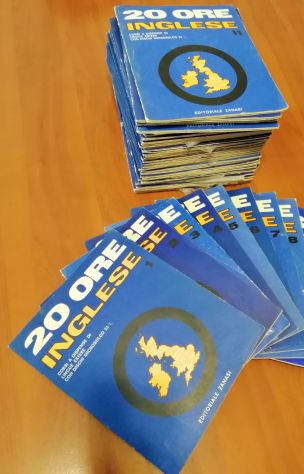 Corso di Inglese 46 fascicoli Vintage Raro anni 60 - 20 Ore Inglese su Vinile - Foto 7