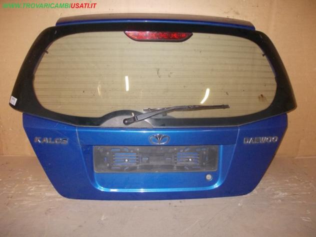 PORTELLO POST. AZZURRO MET. CON MOT. CHEVROLET KALOS (T200) 3 porte  Carrozzeria  Lamierati esterni  Portello  Portello post. CHEVROLET - AVEO - 01-06