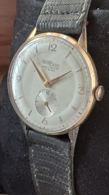 Nicolet Watch-Tramelan oro 18k 0.750 Swiss Made. - Foto 7