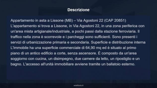 Immobile in asta di 64 m² in vendita a Lissone - Foto 17