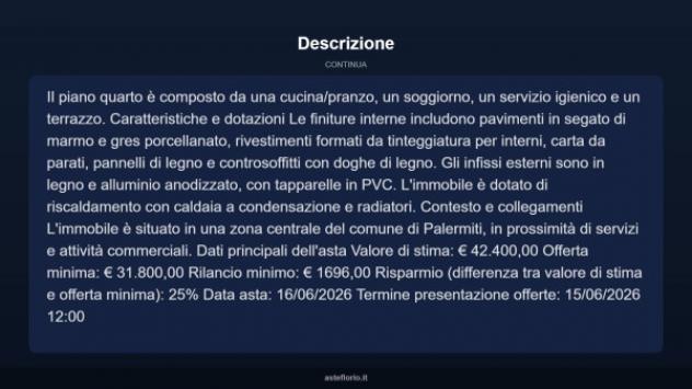 Immobile in asta di 236 m² con più di 5 locali in vendita a Palermiti - Foto 6