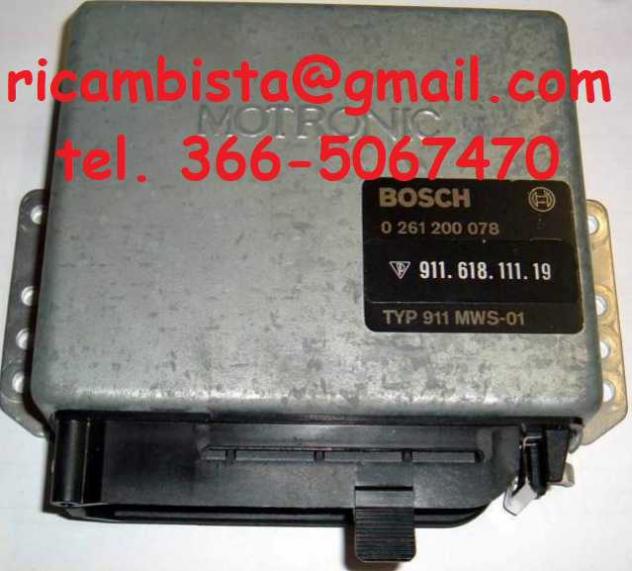 0261200078 91161811119 Porsche 911 centralina motore Motronic
