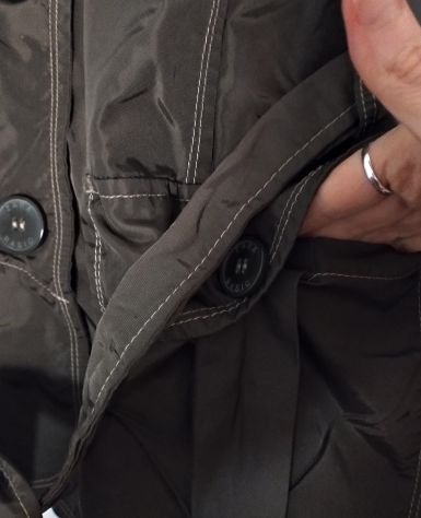 GIACCA SAHARIANA IMPERMEABILE ZARA BASIC - Foto 4
