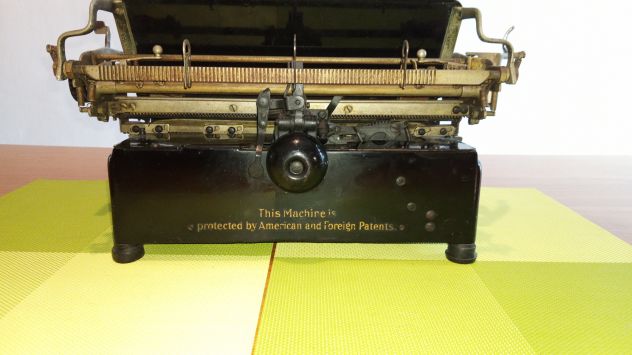 Macchina da scrivere, la mitica: "Royal N.5 Flatbed - 1918/1919" -  Made in USA - Foto 7