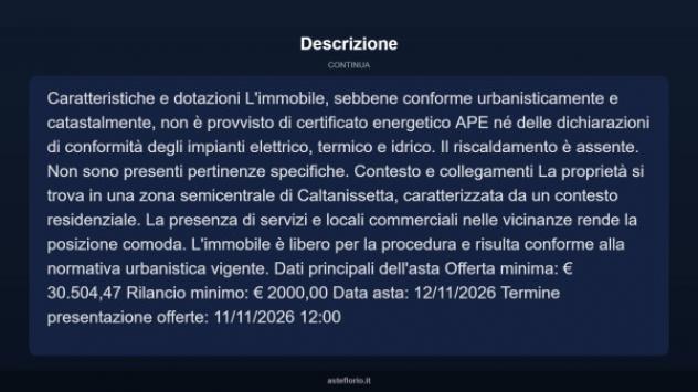 Immobile in asta di 60 m² in vendita a Caltanissetta - Foto 9