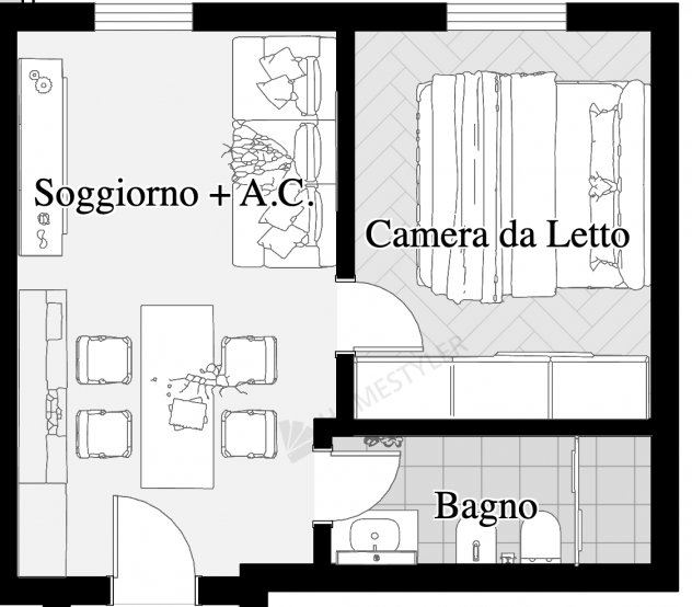 Bilocale in vendita a Bologna, Irnerio - Foto 2