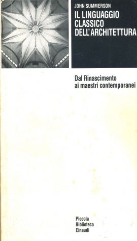 IL LINGUAGGIO CLASSICO DELL’ARCHITETTURA