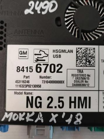 SISTEMA DI NAVIGAZIONE OPEL Mokka X 84156702 7513400547 (16) - Foto 2
