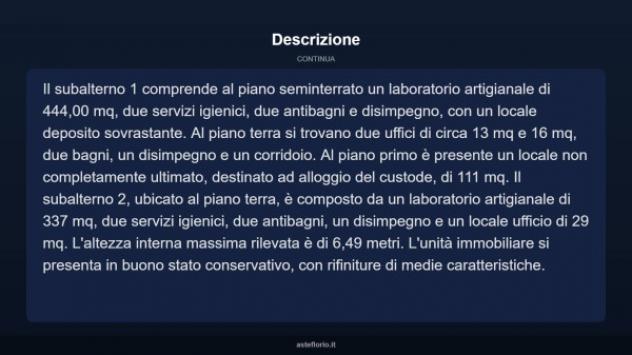 Immobile in asta di 896 m² in vendita a Lanusei - Foto 10