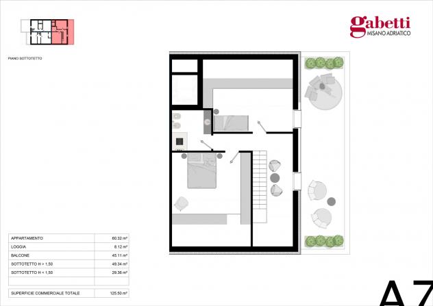 Appartamento - Misano Adriatico . Rif.: MI014/A7VRG - Foto 13