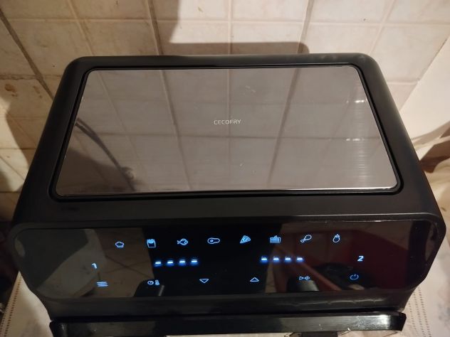 Friggitrice ad aria Cecotec Cecofry Dual 9000 - 9L - Doppia Zona - Foto 5