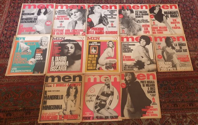 Lotto 13 Men anni '60 rivista da collezione Patty Pravo Magda Konopka