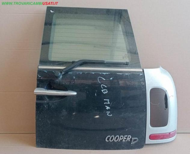 PORTA CARICO POST. A BATTENTE D. NERO MET. C/MOT.  Carrozzeria  Lamierati esterni  Porte  Porta di carico p MINI - Clubman - 01-09-2007 - 01-09-2015