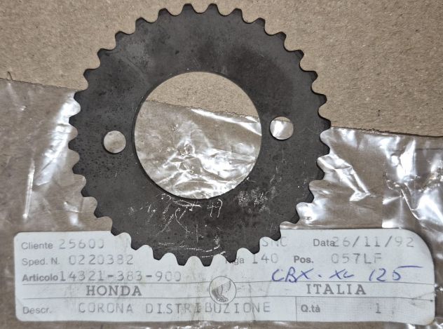 14321-383-900 - CORONA DISTRIBUZIONE NUOVA per HONDA XL 125-CBX 125