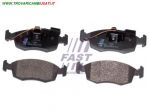 PASTIGLIE FRENO FIAT 500 07 ANTERIORE 2-SENSORI FT29083