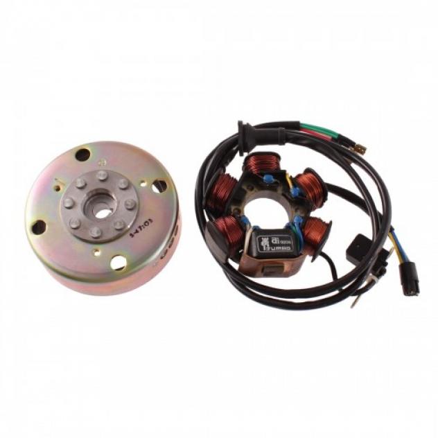 Volano con statore per scooter Piaggio NRG Zip Sfera Gilera Typhoon Runner Stalker Typhoon - 830293