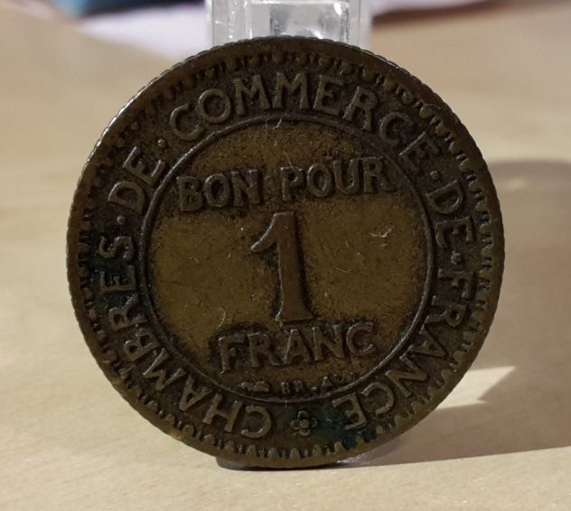 Francia, BON POUR 1 FRANC 1922. - Foto 6