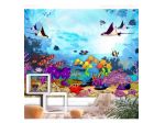 Fotomurale adesivo con acquario sottomarino Arredalacasa