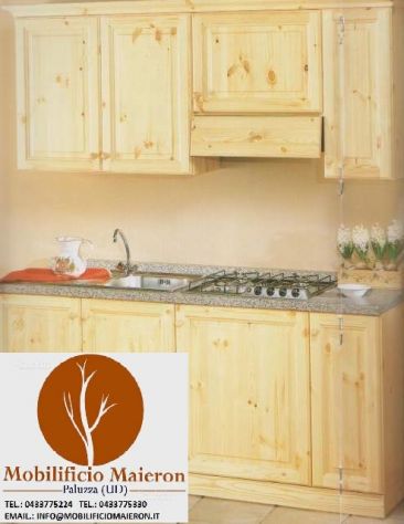 Mobili Rustici Country Torino Cucine Rustiche in legno nuove : Cucina cod 001