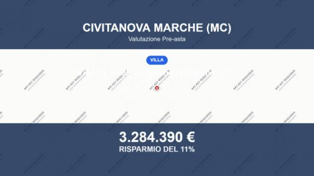 Immobile in asta di 600 m² con più di 5 locali in vendita a Civitanova Marche