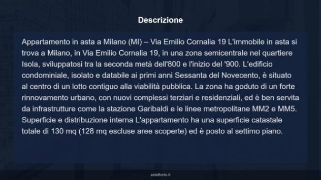 Immobile in asta di 130 m² in vendita a Milano - Foto 16