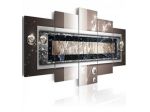 Quadro Con 3 Sfere - Omicron - 100x50 E 200x100 ARREDALACASA