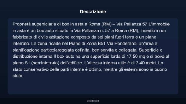 Immobile in asta di 17 m² in vendita a Roma - Foto 10