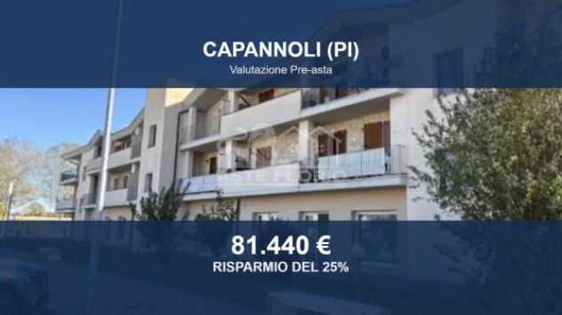 Immobile in asta di 84 m², box auto in vendita a Capannoli