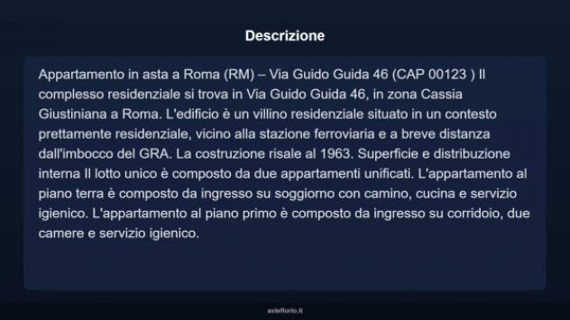 Immobile in asta di 90 m² in vendita a Roma - Foto 3