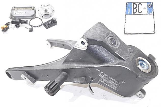 TELAIO CON DOCUMENTI E KIT CHIAVE ACCENSIONE BMW R 1150 R R28 1999 - 2007 46512314698 13617654244 FRAME WITH ECU KEY KIT